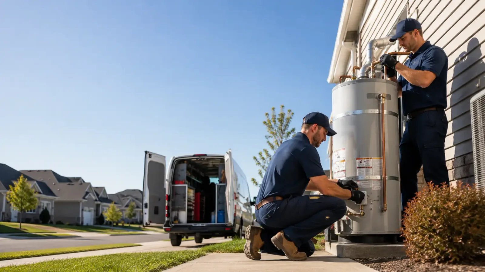 Water Heater Installation in Burlington, ME